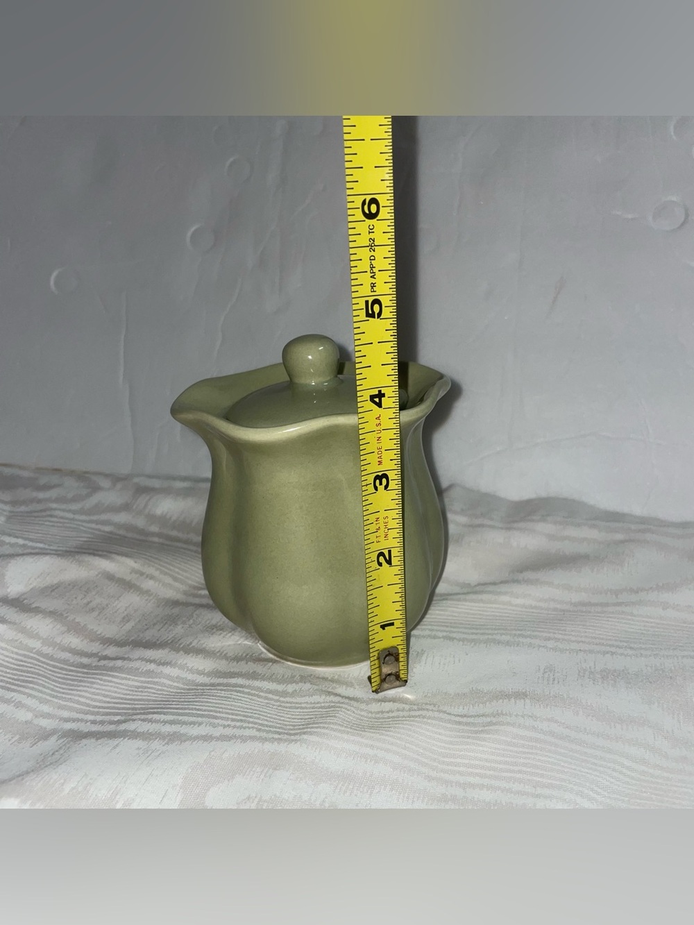 Vintage Candied Pears Scented Candle in Ceramic Holder 2003 - Picture 5 of 6